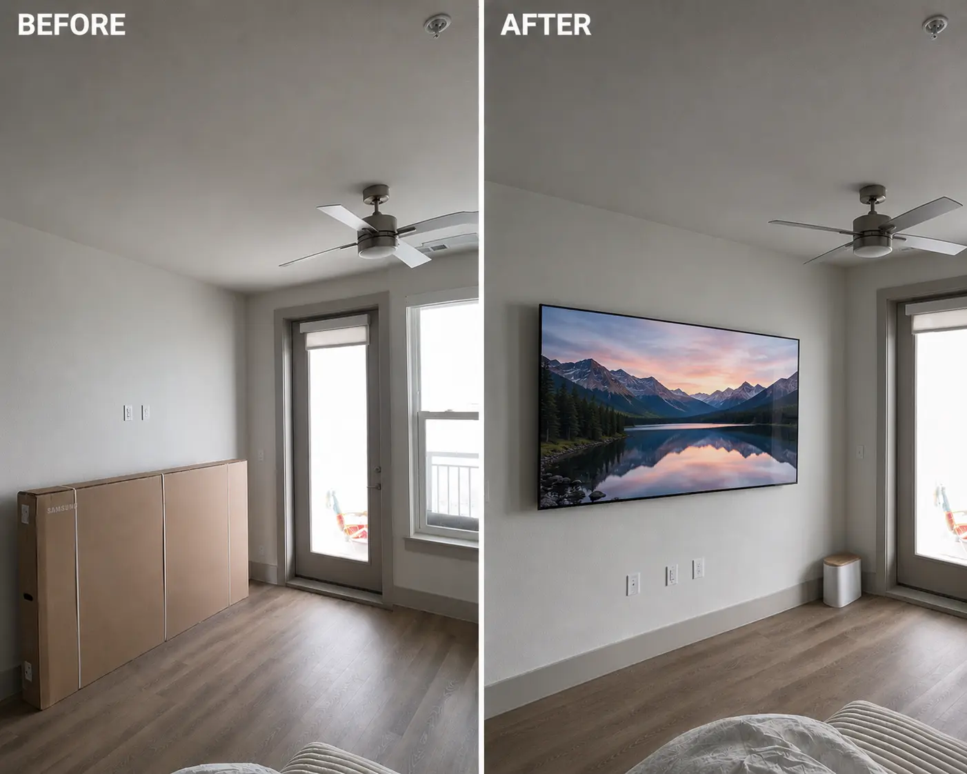 TV Mounting in Apex, NC — Triangle Home Handyman